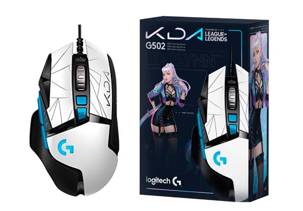 Mouse de juego Logitech  G Series Hero G502 kda 